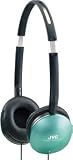 JVC HAS150G Folding Headphones with Ipod - Matching Colors (Green)