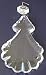 Fancy Round Bottom Crystal Prism