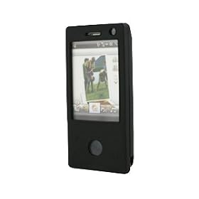 Housse Housse silicone noire pour HTC P3700 Diamond