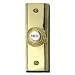Byron Bells 1 1/2 in. x 4 1/2 in. Decadence Recessed Bell Push - 2216/2216