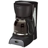 Mr. Coffee DR13 12-Cup Coffeemaker with Glass Carafe, Black