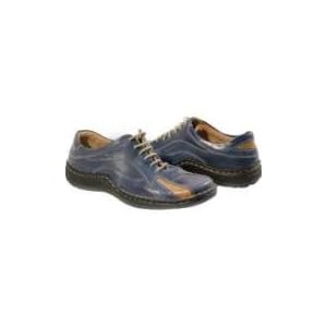 Josef Seibel 'Sandra' Leather Bowling Style Shoe (36EU Marine) by Josef Seibel