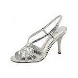 Nina Alayna-ML | Ladies Dress Sandals Silver by Nina
