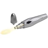 Nasenhaar Trimmer (Edelstahl Scherkopf mit Licht Zur Präzisen Haarentfernung Ohr und Nase) NEU + OVP