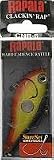 Rapala Fishing Lures Clackin' Rap 06 Hot Steel 2 1/2 Long 7/16oz Two No. 6 Treble Hooks