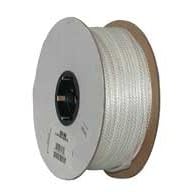 Solid Braided Nylon Rope - Ns021000-01 1 8X1000 Wh Ma Rop by Cordage Source