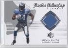 2008 SP Authentic Retail Rookie Authentics Jerseys #RA27 - Kevin Smith