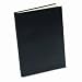 Ampad 43009 Gold Fibre Notebook Journal 7-1/2x5-1/2 240shts, Simulated Leather Cover, Blk.