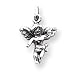 Sterling Silver Antiqued Angel Charm