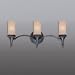 Georgina 3 Lt Bath bar Amber Ef