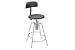 Polyurethane Shop Stool With Backrest