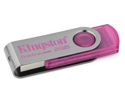 Kingston DataTraveler 101 - 8 GB USB 2.0 Flash Drive DT101N/8GB (Pink)