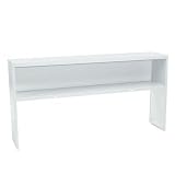 HON 38000 Series Stack On Open Shelf - 36.25 Height x 72 Width x 13.5 Depth - Radius Edge - Steel - Light Gray