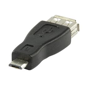 ADAPTATEUR USB A FEMELLE - USB MICRO B male,