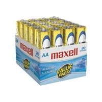 Maxell 723453 LR6 20MP AA Cell 20 Pack Brick Battery