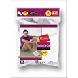 Hanes 188/10 CUSHION LO-CUT - WHT W/GRY HEEL & TOE