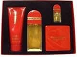 Red Door Gift Set 4 Pieces (100 Eau De Toilette Spray + Miniature + 3.3 oz. Body Lotion + 3.3 oz. Hair Cream) Women by Elizabeth Arden