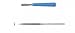 GROBET SWISS NEEDLE FILES 4 INCH KNIFE CUT 2 WITH HANDLES