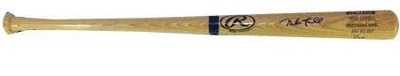 Mike Lowell Autographed Baseball Bat - LE - Autographed MLB Bats