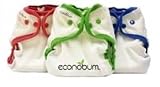 Econobum One-Size Diaper Trial Pack with 3 Inserts