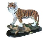 Natural Looking Tiger On Rock