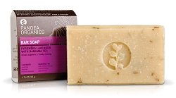 Pangea Organics Bar Soap, Pyrenees Lavender With Damiana Tea, 3.75-Ounce Box