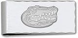 Sterling Silver UN OF FLA GATOR MONEY CLIP