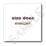 Size does matter - 8x8 Iron On Heat Transfer For White Material