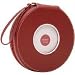 Swing Solo CD Case Holds 20 CDs, Two CDs Back to Back in Archival Plastic Sleeves with Soft Poly Divider, Sport Red.