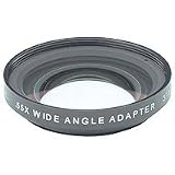 Century Optics .55x Wide Angle Converter for Digital Video Cameras with 37mm lens front diameter. Comes With 27, 30 & 30.5mm Rings