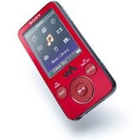 Sony 8 GB Walkman Video MP3 Player (Red) by Sony