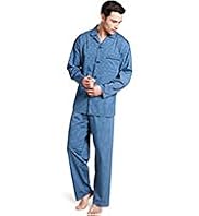 Revere Collar Striped Pyjamas