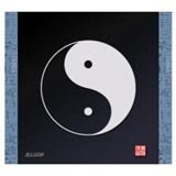 Allsop Yin Yang Mouse Pad - Mouse pad - black