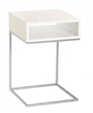 Beistelltisch Dina Eiche weiß von Jan Kurtz Couchtisch