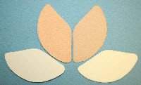 Aetna Felt Corporation 24159 Pad Arch Felt Flesh 1/8" LA-24 100/Bg