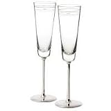 kate spade Darling Point Champagne Flutes, Set of 2