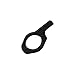 Modquad Horizontal UTV Flag Mount (2" Bar/Round) (Black)