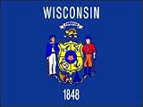 Wisconsin Flag 3x5ft Superknit Polyester