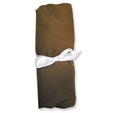 Solid Brown Crib Sheet