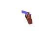 Galco Dual Action Outdoorsman Holster for S&W X FR 460 5-Inch (Tan, Right-hand)