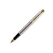 Waterman Hemisphere Stainless Steel GT Fountain Pen Medium Point