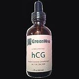 Homeopathic Oral hCG Drops - Weight Loss Diet - Dr Simeons - 2 Oz Green Web Bottle
