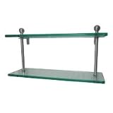 Allied Brass 22" DOUBLE GLASS SHELF MA-2/22-ABZ