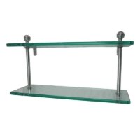 Allied Brass 22 DOUBLE SHELF MA-2/22-BKM