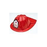 Firefighter Chief Hat Plastic Child (Set of 12)