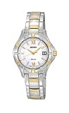 Seiko Solar Mother-of-Pearl Dial Women's Watch #SUT050