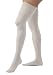 Sheerly ® Fashion White Thigh-Hi w/Elastic