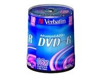 Childrens Toyshop  Elektronik : Verbatim DVD-R 16x Speed 100er Spindel DVD-Rohlinge