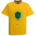Brazil Federation T-Shirt - Varsity Maize/Pine Green - L