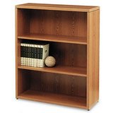10500 Series Bookcase, 3 Shelves, 36w x 13-1/8d x 43-3/8h, Medium Oak